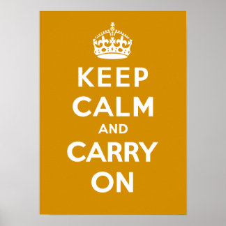 Keep Calm and Carry On_キャラメル ポスター
