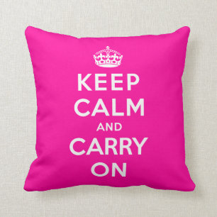 Keep Calm and Carry On クッション