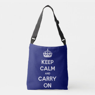 Keep Calm and Carry On クロスボディバッグ