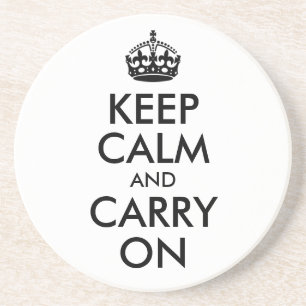 Keep Calm and Carry On コースター