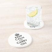 Keep Calm and Carry On コースター (側面)
