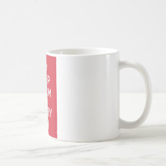 Keep Calm and Carry On コーヒーマグカップ