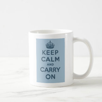 Keep Calm and Carry On コーヒーマグカップ