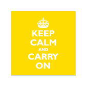 Keep Calm and Carry On セルフインキングスタンプ (デザイン)