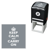 Keep Calm and Carry On セルフインキングスタンプ (インサイチュ)