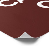 Keep Calm and Carry On_チョコレート ポスター (角)