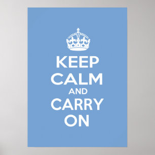 Keep Calm and Carry On ポスター