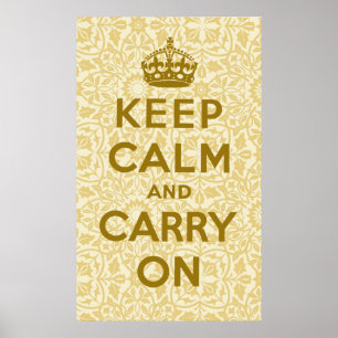 Keep Calm and Carry On ポスター
