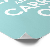 Keep Calm and Carry On ポスター (角)