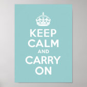 Keep Calm and Carry On ポスター (正面)