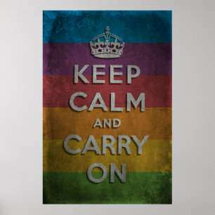 Keep Calm and Carry On ポスター
