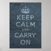 Keep Calm and Carry On ポスター (正面)