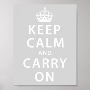 Keep Calm and Carry On ポスター