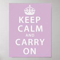 Keep Calm and Carry On