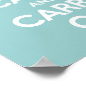 Keep Calm and Carry On ポスター (角)