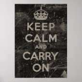 Keep Calm and Carry On ポスター (正面)