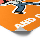 Keep Calm and Carry On ポスター (角)