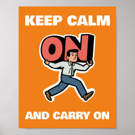 Keep Calm and Carry On ポスター