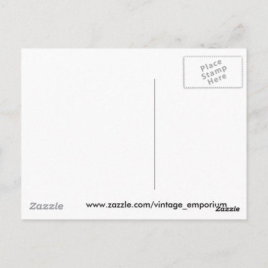 Keep Calm and Carry On ポストカード (裏面)