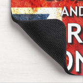 Keep Calm and Carry On マウスパッド (コーナー)