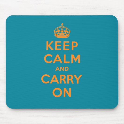 Keep Calm and Carry On マウスパッド (正面)