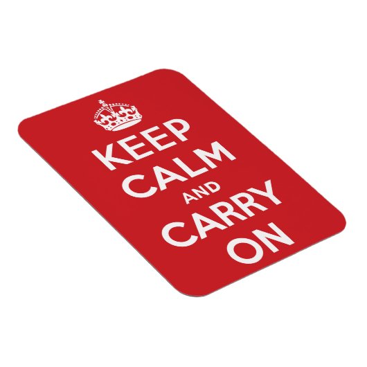 Keep Calm and Carry On マグネット (右側)