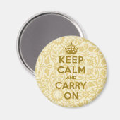 Keep Calm and Carry On マグネット (正面/裏面)