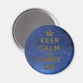 Keep Calm and Carry On マグネット (正面/裏面)