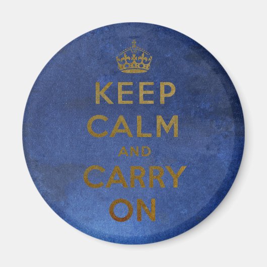 Keep Calm and Carry On マグネット (正面)