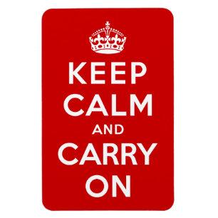 Keep Calm and Carry On マグネット