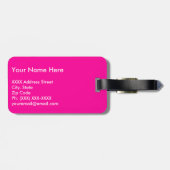 Keep Calm and Carry On ラゲッジタグ (裏面横)