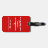 Keep Calm and Carry On ラゲッジタグ (裏面横)