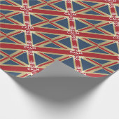 Keep Calm and Carry On ラッピングペーパー (角)