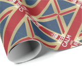 Keep Calm and Carry On ラッピングペーパー (ロールコーナー)