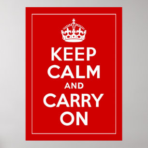 Keep Calm and Carry On~ヴィンテージ大戦2 ポスター