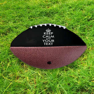 Keep Calm and Carry On – 自分で作成 アメリカンフットボール