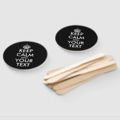 Keep Calm and Carry On – 自分で作成 ハンドファン (組立なし)