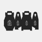 Keep Calm and Carry On – 自分で作成 フェイバーボックス (折り畳みなし)