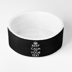 Keep Calm and Carry On – 自分で作成 ボウル