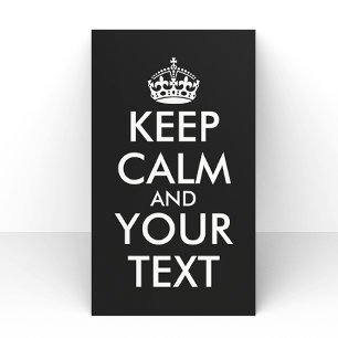 Keep Calm and Carry On – 自分で作成 便箋