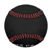 Keep Calm and Carry On – 自分で作成 野球ボール (正面)