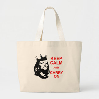 Keep Calm and Carry On、Meg ラージトートバッグ