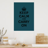 keep calm and carry on Original ポスター (キッチン)