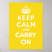 Keep Calm and Carry On_SUNSHINE ポスター (正面)