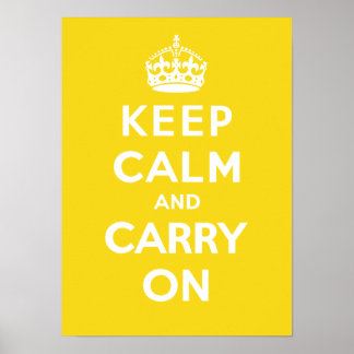 Keep Calm and Carry On_SUNSHINE ポスター