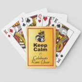 Keep Calm and Celebrate Ram Year 2027 トランプ (裏面)