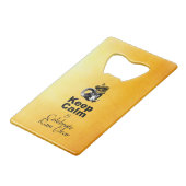 Keep Calm and Celebrate Ram Year 2027 BO クレジットカード栓抜き (正面アングル)