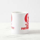 Keep Calm And Do Photography コーヒーマグカップ (中央)