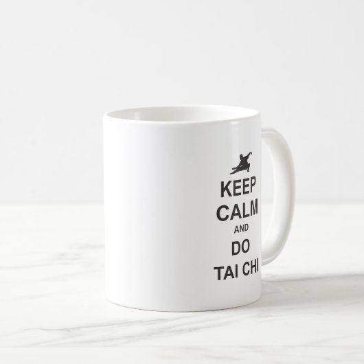 keep Calm and do Tai Chi コーヒーマグカップ (正面右)