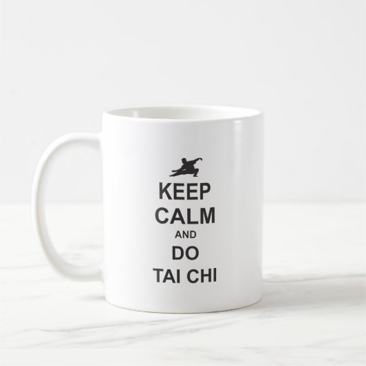 keep Calm and do Tai Chi コーヒーマグカップ (左)